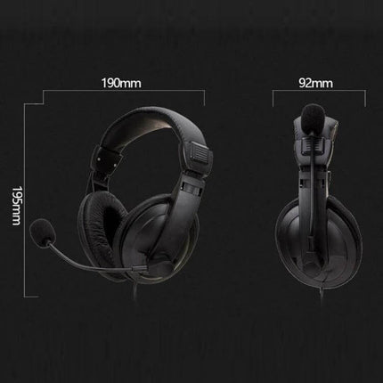 Soyto Ergonomic Gaming Headset Comfort Fit For PC And PS4 black stereo headset with mic dimensions 190x195x92mm