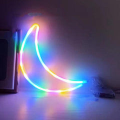 Vibrant Neon LED Decorative Night Lamp for Home and Events