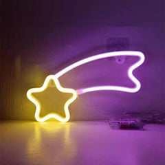 Vibrant Neon LED Decorative Night Lamp for Home and Events