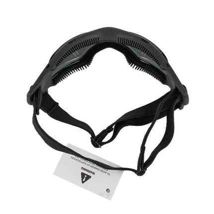 Sunglasses for Dogs During Outdoor Walks and Playtime - black protective dog goggles with adjustable strap