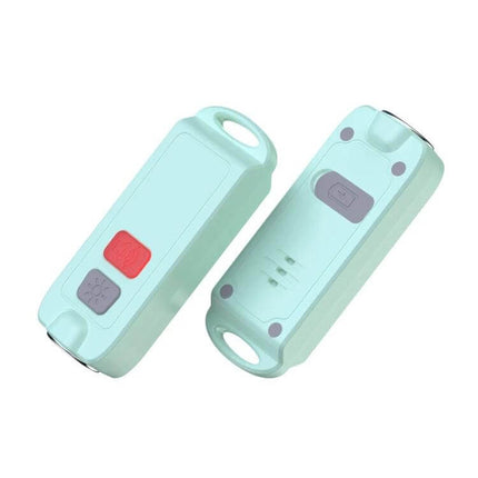 Portable Rechargeable Alarm for Personal Safety Emergencies - mint rechargeable personal alarm with loud siren and flashing light, compact keyring design