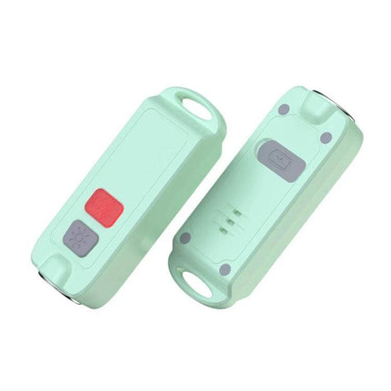 Portable Rechargeable Alarm for Personal Safety Emergencies - mint compact rechargeable personal alarm with loud siren and flashing light, keyring loop