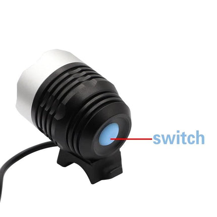 UV Glue Curing Lamp for Mobile Phone Repairs Without Clip - compact USB-powered lamp with push switch and mounting base