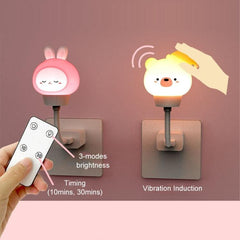 Cartoon USB Mini Night Light with Remote Control