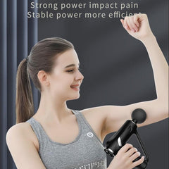 Triangular Electric Deep Tissue Massage Gun HB-008