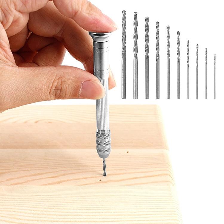 Versatile Aluminum Alloy Handheld Twist Drill and Punch Tool