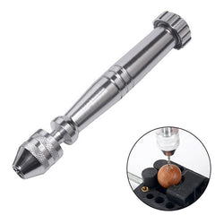 Versatile Aluminum Alloy Handheld Twist Drill and Punch Tool Hand Twist Drill