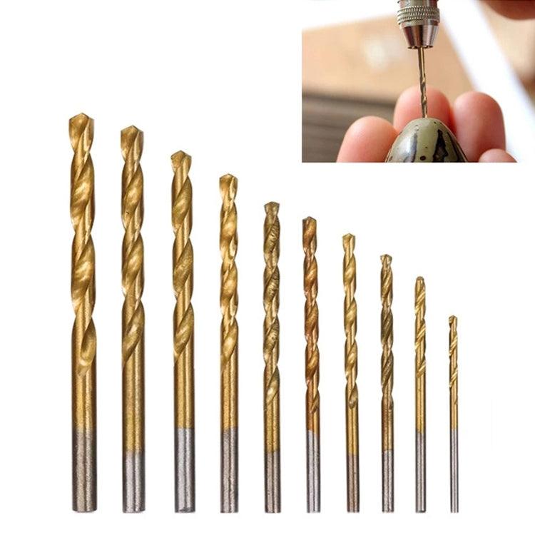 Versatile Aluminum Alloy Handheld Twist Drill and Punch Tool 3 Sets Titanium Drill