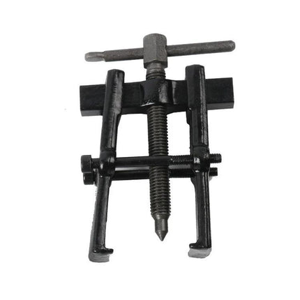 Handy Tool for Home Auto Repair and Maintenance - black two-jaw gear puller for loosening bolts and removing automotive parts