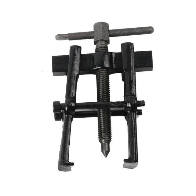 Handy Tool for Home Auto Repair and Maintenance - black two-jaw gear puller for loosening bolts and removing automotive parts