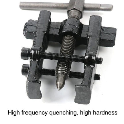 Handy Tool for Home Auto Repair and Maintenance - black metal puller tool for loosening bolts and adjusting parts during car upkeep