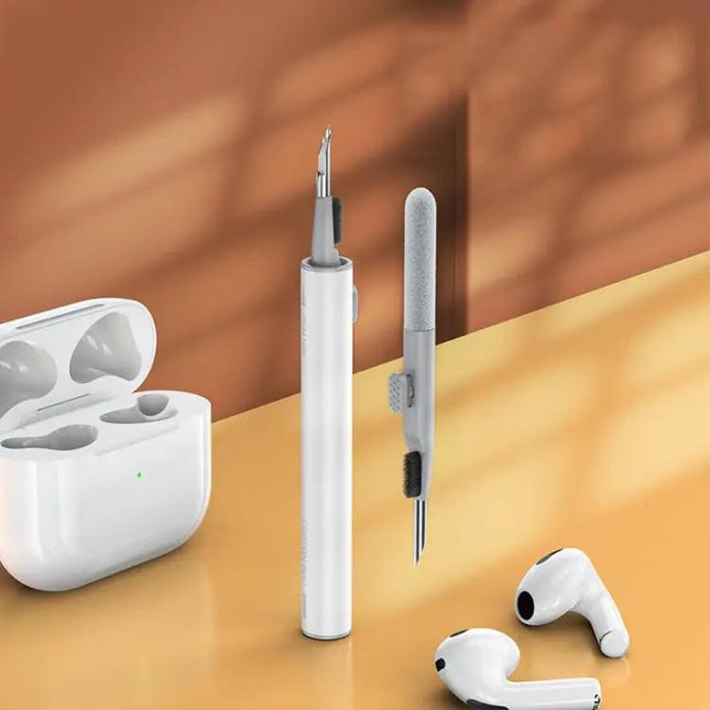 Q5 Bluetooth Earphone Cleaning Brush Telescopic Dual-Head | Syndmart