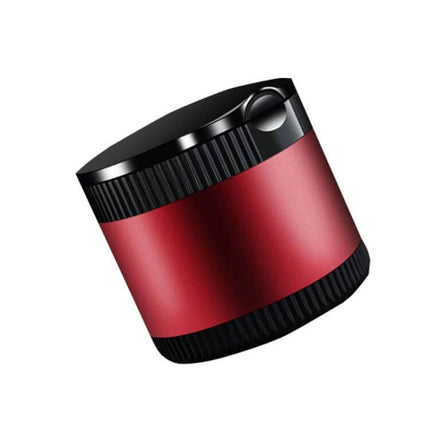 Car Ashtray With LED Ambient Light For Clean In Car Use - compact red sealed car ashtray with automatic LED lid for low‑smoke, easy disposal