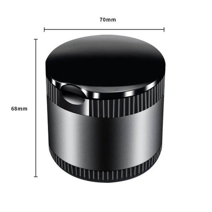 Car Ashtray With LED Ambient Light For Clean In Car Use - compact sealed black car ashtray 70x68mm with automatic LED lid