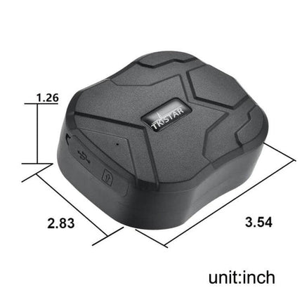 Magnetic Car GPS Tracker for Real-Time Vehicle Monitoring compact magnetic tracker with dimensions 3.54x2.83x1.26 in for fleet management and security