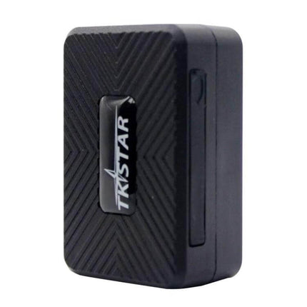 Reliable GPS Tracker for Vehicle Location and Security Monitoring compact black GSM GPS vehicle tracker with TKSTAR logo