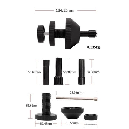Handy Tool for Maintaining Your Car's Clutch at Home - 3-piece DIY clutch adjustment kit with measurements for easy at-home maintenance