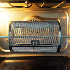 Stainless Steel Peanut and Chestnut Roasting Cage for Oven Use