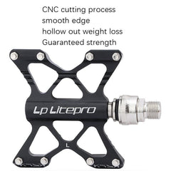 LP LitePro K5 Lightweight Folding Bike Aluminum Bearing Pedals