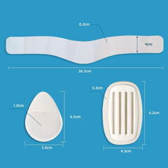 Ergonomic Latex Foot Pads for Shock Absorption and Pressure Relief