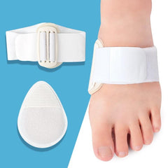 Ergonomic Latex Foot Pads for Shock Absorption and Pressure Relief