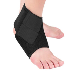 Reinforced Ankle Support Sleeve for Outdoor Sports - S Size Right Foot