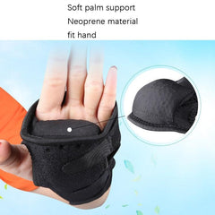 Wrist Support with Arc-Shaped Steel Plate for Sports