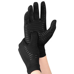 Guantes de fitness antideslizantes con infusión de cobre y soporte de presión