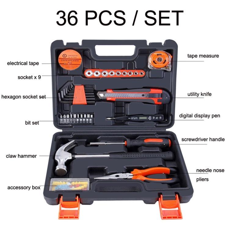 Comprehensive Home Repair Tool Set JT-36: Essential Manual Hardware Kit