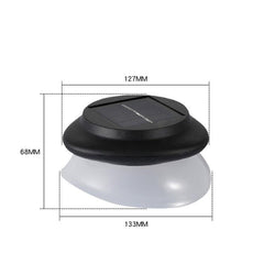 Solar-Powered Punch-Free UFO Garden Wall Light for Outdoor Ambiance