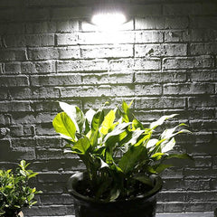 Lámpara solar de pared para jardín con 8 LED de inducción infrarroja