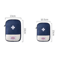 Compact Travel Medical Organizer Bag