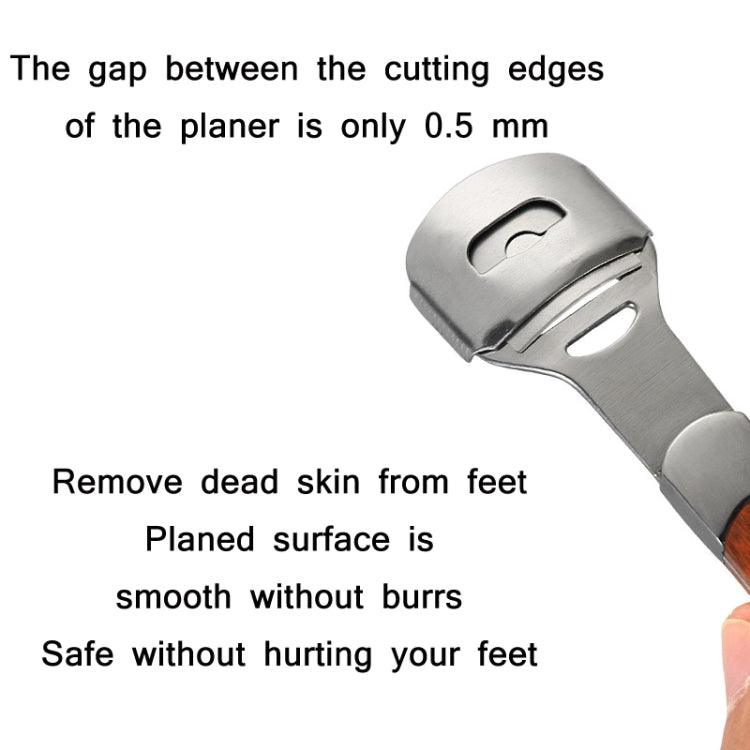 Stainless Steel Pedicure Callus Remover Tool Set with Interchangeable Blades