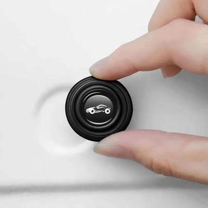 Silicone Car Door Protection Shock Pad for Everyday Collision Guard - black silicone 3-layer door bumper placed on car to prevent dings and scratches