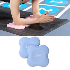 Yoga Knee Support Pads with Non-Slip Design and Portable Carrying Size