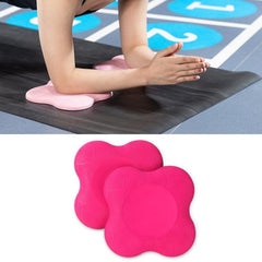 Yoga Knee Support Pads with Non-Slip Design and Portable Carrying Size