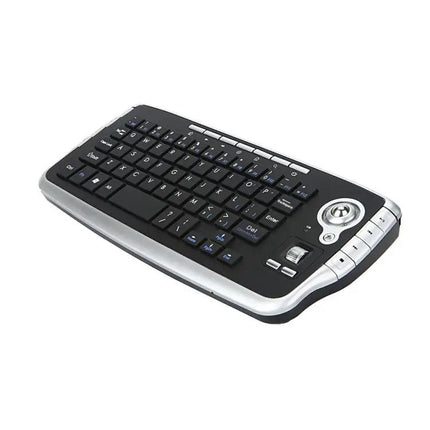 Compact Wireless Trackball Keyboard and Mouse Set for Computing