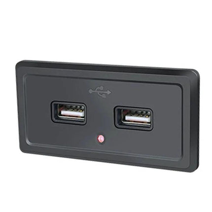 Route Bus Dual USB Car Charger With Indicator Lights For Vehicles