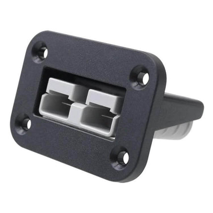 Anderson Plug Car Battery Connector Set For Charging recessed panel mount connector with flame-retardant housing for 12–24V charging systems