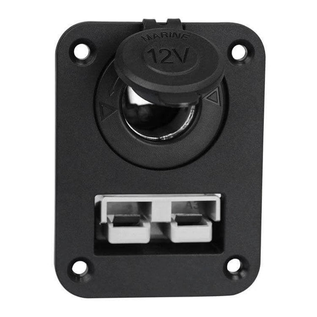 Andersen 12V USB Car Lighter Panel For Vehicle Use compact 12V USB car lighter panel with dual USB ports and flame-retardant polycarbonate