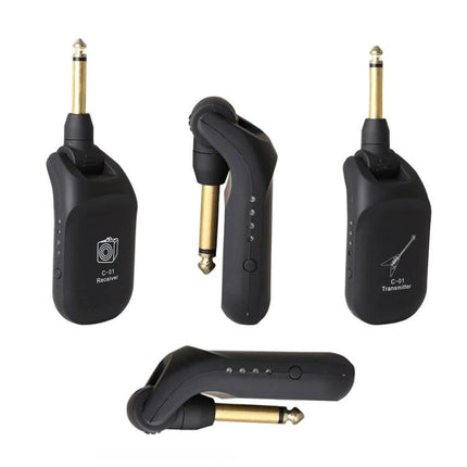 Compact Wireless Receiver for Daily Electric Guitar Practice — compact plug-in wireless receiver for home electric guitar practice