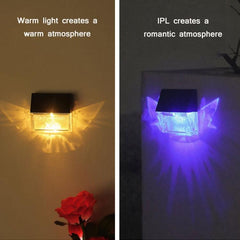 Enchanting Solar-Powered Butterfly LED Wall Light for Outdoor Gardens