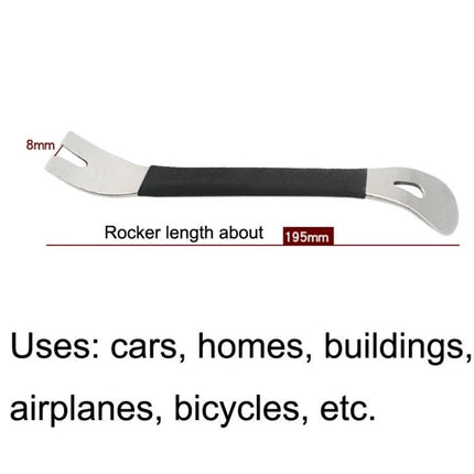 Versatile Tool for Everyday Car and Home Repairs - handheld clip and panel remover with 195mm rocker length, padded grip for car interiors and home fixes
