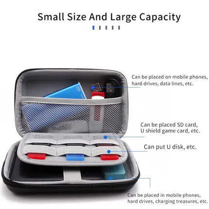 ChkJok EVA Hard Shell Bag for Mobile Hard Disk Protection