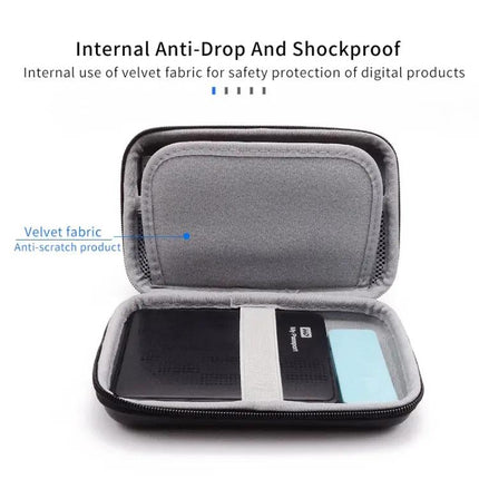 ChkJok EVA Hard Shell Bag for Mobile Hard Disk Protection