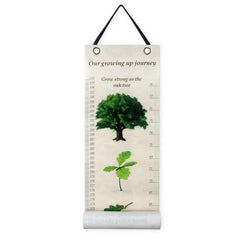 Botanical-Themed Removable Height Chart for Kids' Rooms