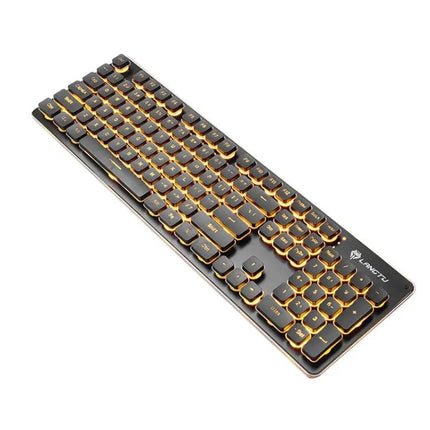LANGTU L1 Backlit Wired Keyboard for Home Office Typing