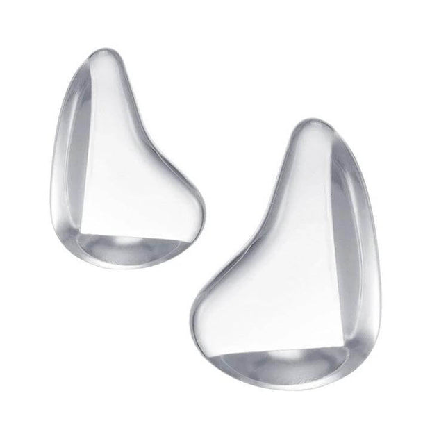 Water Drop Transparent Silicone Corner Guards For Kids 10 Pack - clear water‑drop silicone corner protectors for tables, desks, shelves, 1.8x1.2x1.7 cm each
