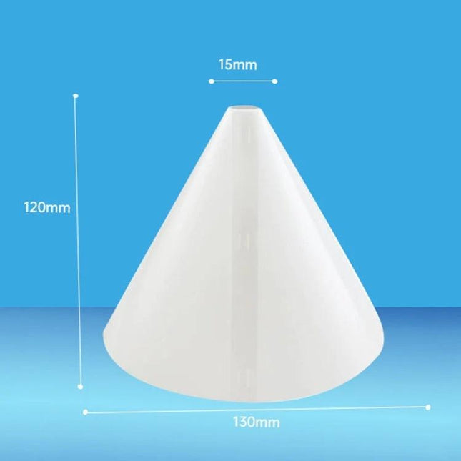Tapered Diffusion Board for Jewelry and Product Photography white tapered cone diffuser 120mm x130mm x15mm for studio lighting control