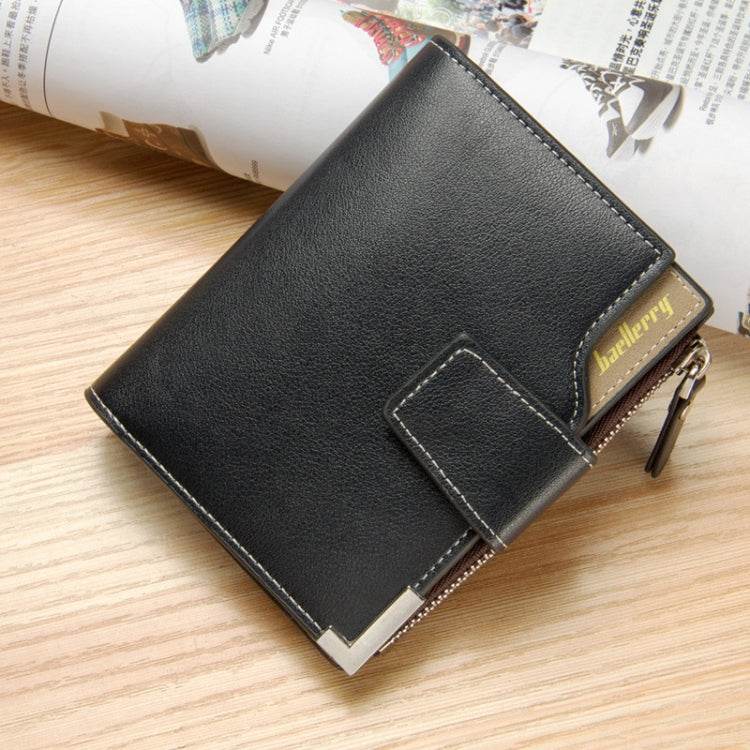 Baellerry Casual Multifunctional Wallet Zipper Buckle Purse For Men